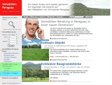 Tablet Screenshot of immobilienparaguay.de